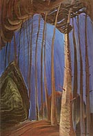 Blue Sky 1932 - Emily Carr reproduction oil painting