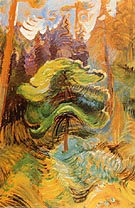 Untitled 1936 - Emily Carr reproduction oil painting