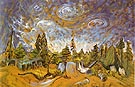 Stumps and Sky 1934 - Emily Carr