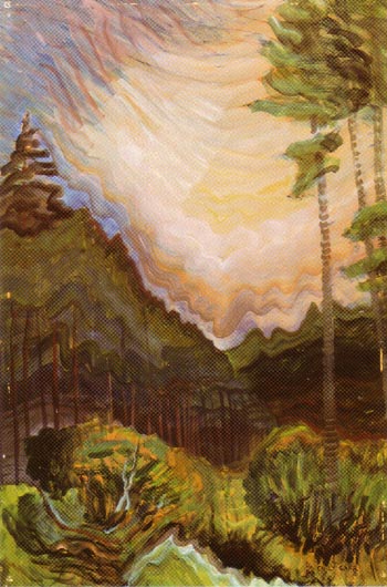 Chill Day in June 1938 - Emily Carr reproduction oil painting