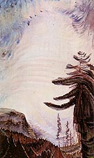 Fir Tree and Sky 1935 - Emily Carr