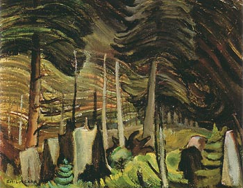 Swaying 1935 - Emily Carr reproduction oil painting