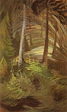 Forest 1937 - Emily Carr reproduction oil painting