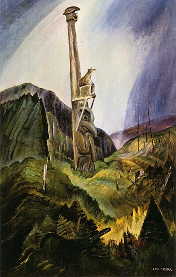 Forsaken 1937 - Emily Carr reproduction oil painting