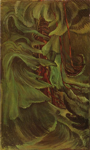 Cedar 1942 - Emily Carr reproduction oil painting