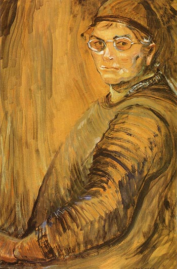 Self Portrait 1938 - Emily Carr reproduction oil painting