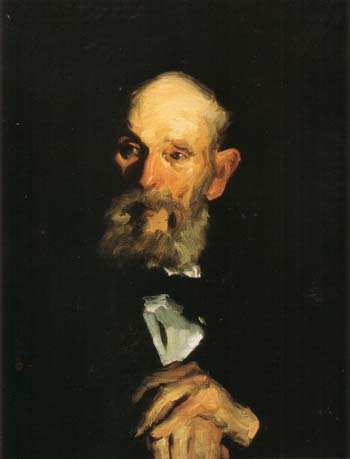 Portrait of My Father 1906 - George Bellows reproduction oil painting