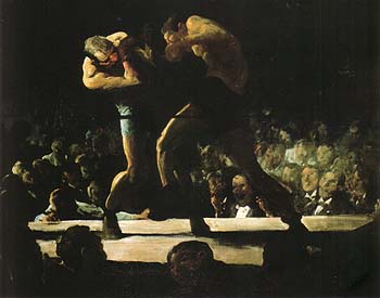 Club Night 1907 - George Bellows reproduction oil painting