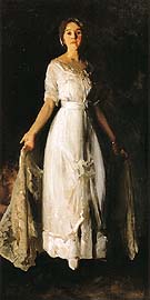 Mrs Albert M Miller 1913 - George Bellows reproduction oil painting