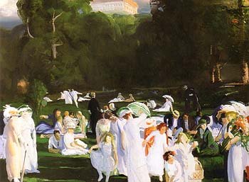 A Day in June 1913 - George Bellows reproduction oil painting
