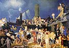 Riverfront No 1 1915 - George Bellows reproduction oil painting