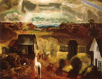 The White Horse 1922 - George Bellows reproduction oil painting