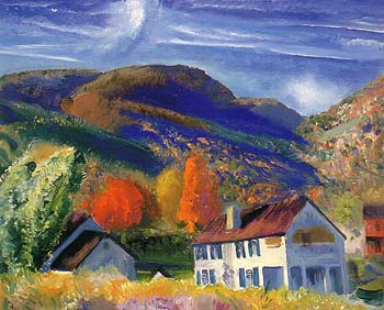 My House Woodstock 1924 - George Bellows reproduction oil painting