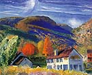 My House Woodstock 1924 - George Bellows