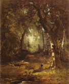 The Huntsman 1859 - George Inness reproduction oil painting