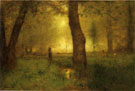 The Trout Brook 1891 - George Inness reproduction oil painting