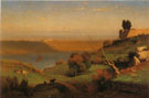 Castel Gandolfo 1876 - George Inness reproduction oil painting