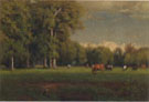 Landscape with Cattle 1877 - George Inness