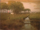 Early Moonrise Tarpon Springs 1892 - George Inness reproduction oil painting