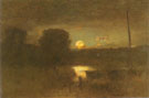 Moonrise 1888 - George Inness reproduction oil painting