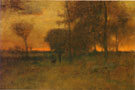 Sunset Glow 1883 - George Inness reproduction oil painting