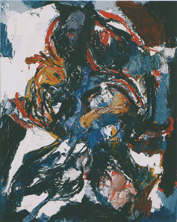 Untitled 1957 - Karel Appel reproduction oil painting