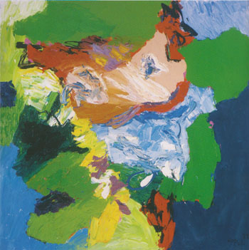 Untitled 1977 - Karel Appel reproduction oil painting