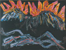 Firebird Tuscan Series 1990 - Karel Appel reproduction oil painting