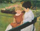 In the Park 1893 - Mary Cassatt