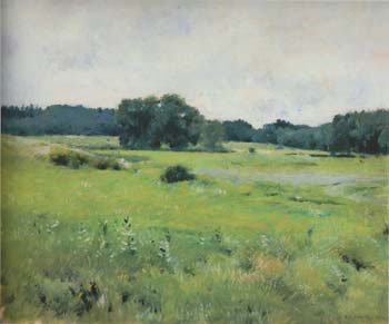Meadow Lands 1890 - Dennis Miller Bunker reproduction oil painting