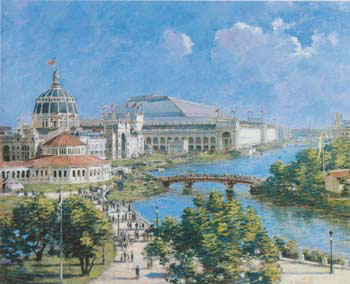 World s Columbian Exposition 1894 - Theodore Robinson reproduction oil painting