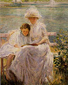 June Sunshine 1902 - Joseph de Camp reproduction oil painting
