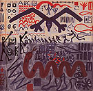 System Painting End 1969 - A R Penck reproduction oil painting