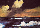 Sea and Light Clouds c1935 - Emile Nolde reproduction oil painting