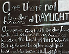 Are There not Twelve Hours of Daylight 1970 - Colin McCahon