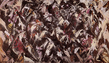 Cobalt Night 1962 - Lee Krasner reproduction oil painting