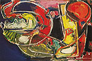 Apparition 1949 - Hans Hofmann reproduction oil painting