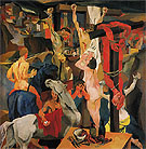 The Crucifixion 1941 - Renato Guttuso reproduction oil painting