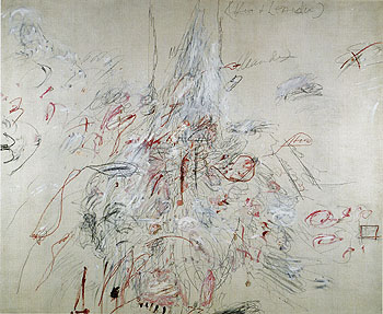 Hero and Leander 1962 - Cy Twombly reproduction oil painting