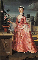 Deborah Hall 1766 - William Williams reproduction oil painting
