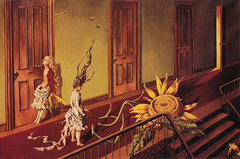 A Little Night Music 1946 - Dorothea Tanning reproduction oil painting