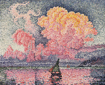 Antibes The Pink Cloud 1916 - Paul Signac reproduction oil painting