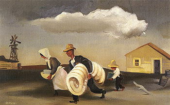 Migration c1932 - William Gropper reproduction oil painting