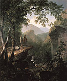 Kindred Spirits 1849 - Asher Brown Durand reproduction oil painting