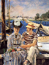 Argenteuil 1874 - Edouard Manet