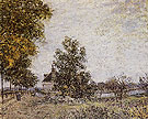 Outskirts of Les Sablons 1886 - Alfred Sisley reproduction oil painting