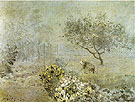 Misty Morning 1874 - Alfred Sisley