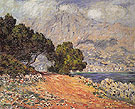 Cap Martin near Menton 1884 - Claude Monet reproduction oil painting