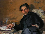 Portrait of Stephane Mallarme 1876 - Edouard Manet