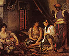 Wolmen of Algiers in their Apartment 1834 - F.V.E. Delcroix
